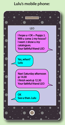 Lulu's mobile phone
